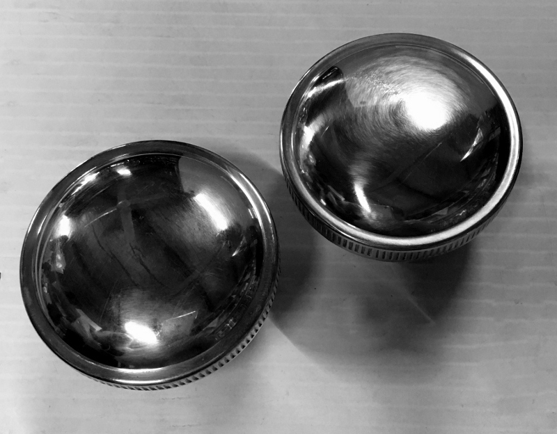 SCREW-IN FUEL CAP SET STAINLESS